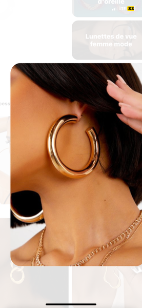 Boucles d'oreilles élégantes