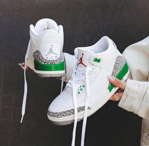 AIR JORDAN 3 LUCKY GREEN