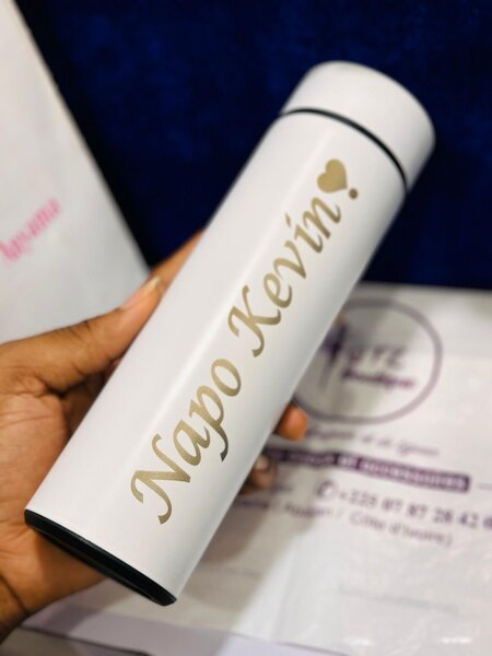 Gourde intelligente personnalisée