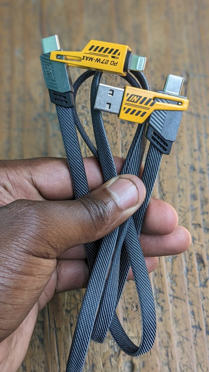 heavy duty 4 in 1 fast charging cables