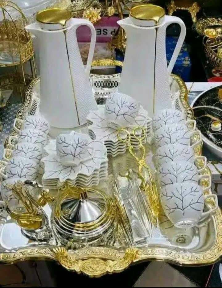 Service à café en porcelaine luxe