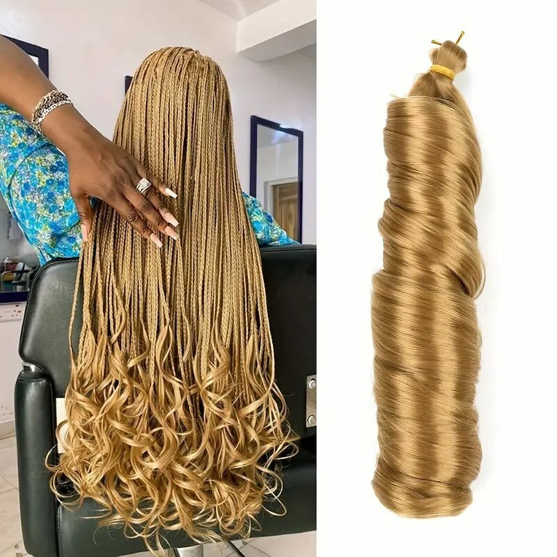 Spiral braids extension Color 27  24 inch  150 gram