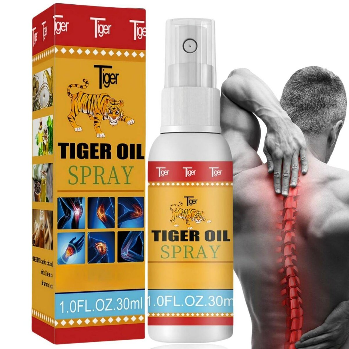 Spray Huile de Tigre Eelhoe