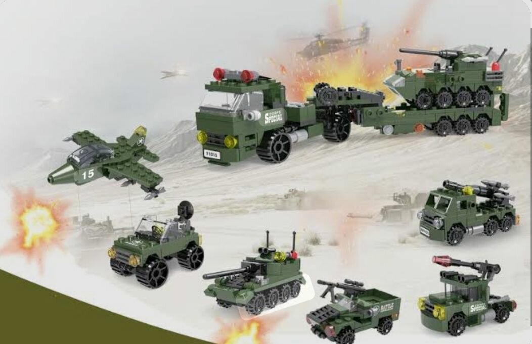 Blocs de Construction Militaire Deli