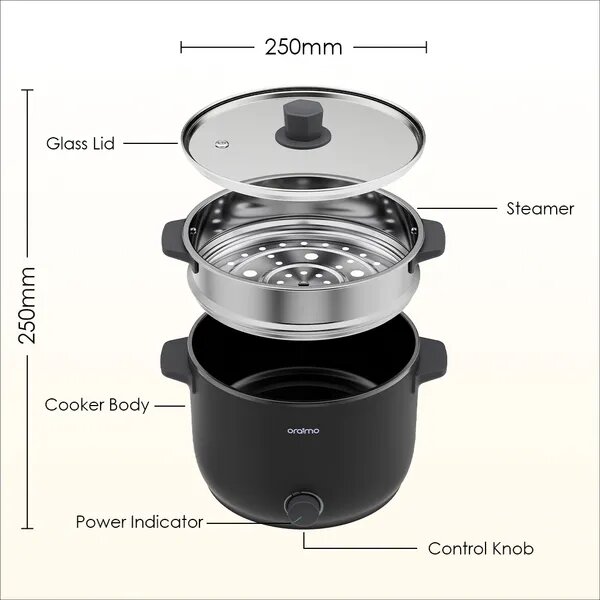 Oraimo Multifunctional Cooker