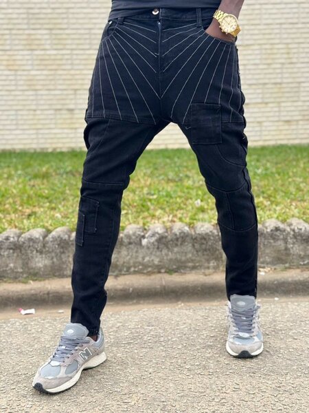 Pantalon cargo moderne homme