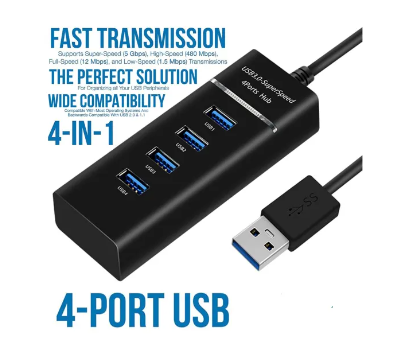 USB Hub - 4 Ports High Speed