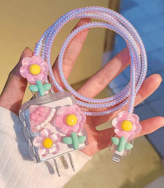 Câble de chargement floral USB