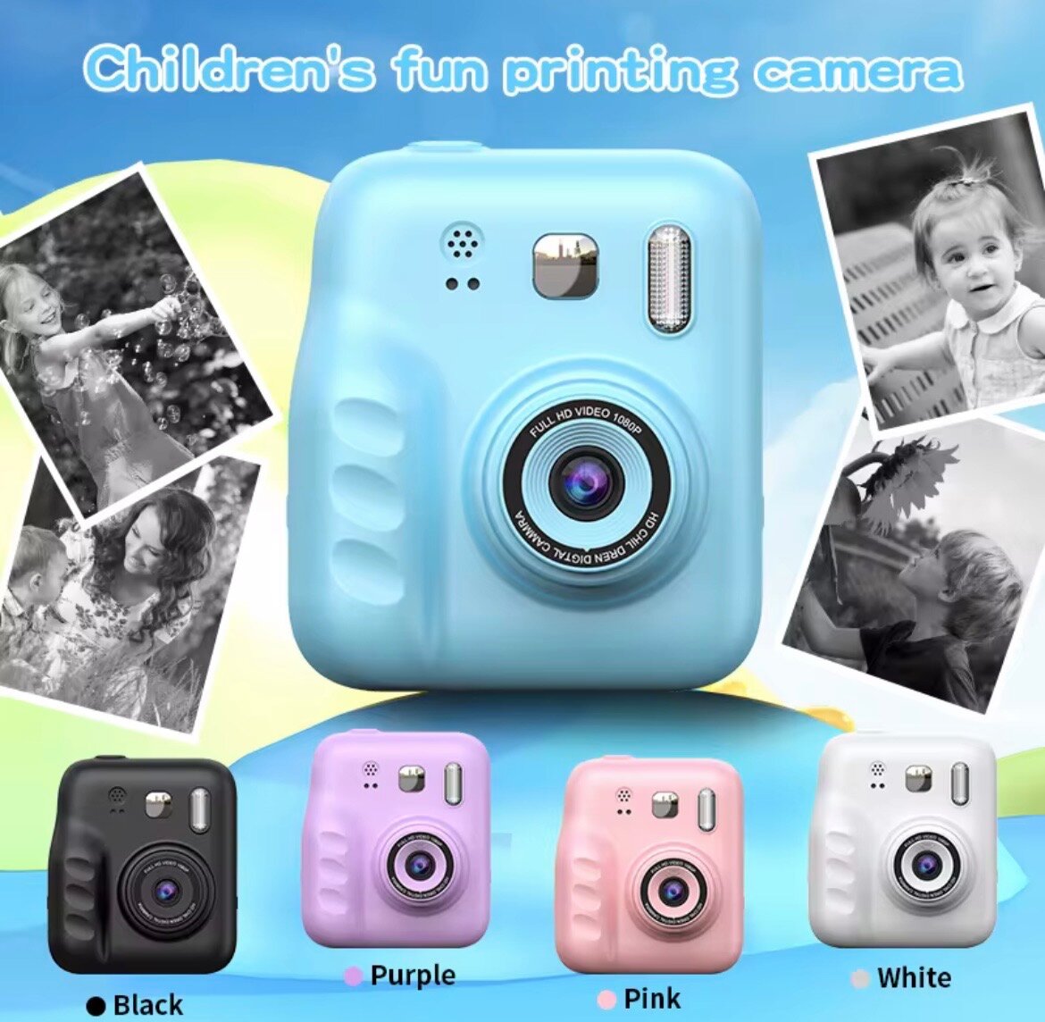 Caméra instantanée enfants