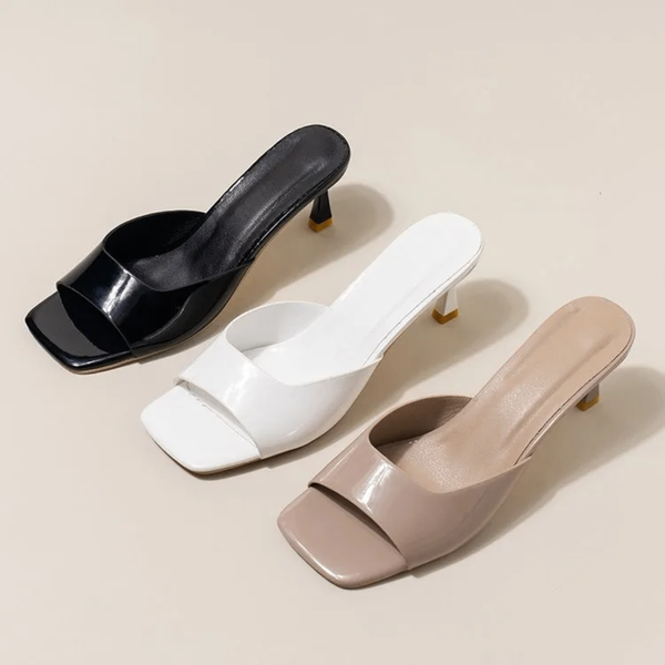 Mules à talons pour femmes