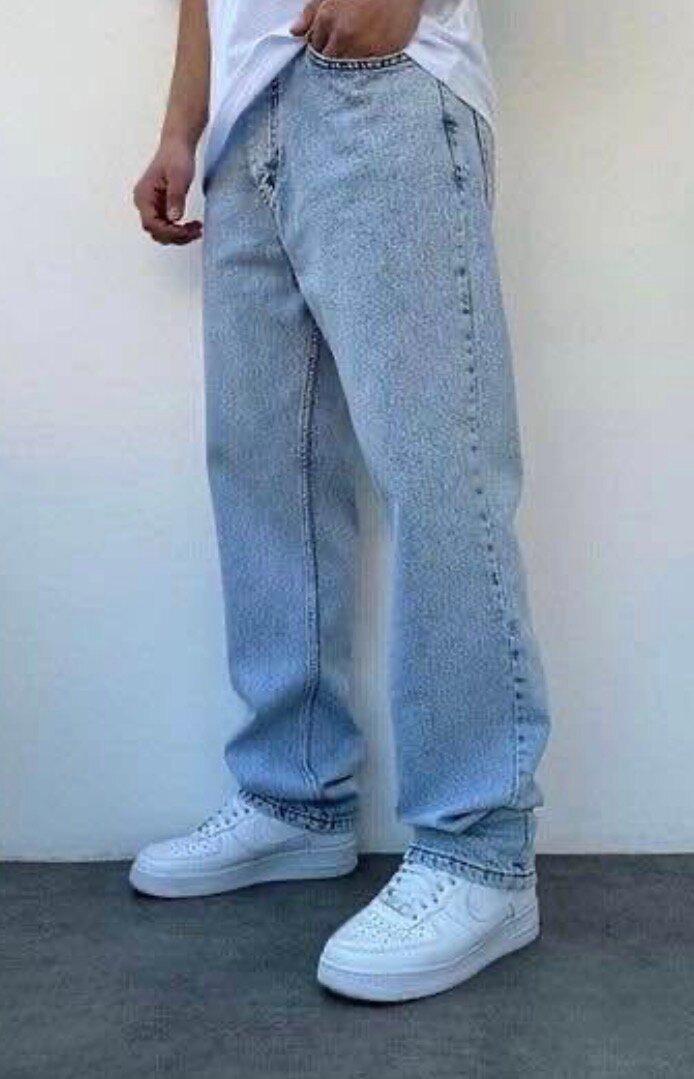 Jean large décontracté homme