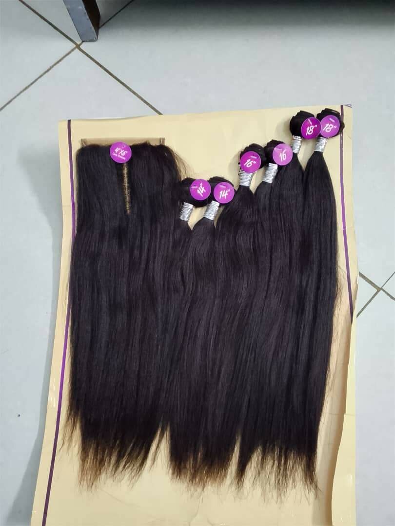 Extensions de cheveux naturels