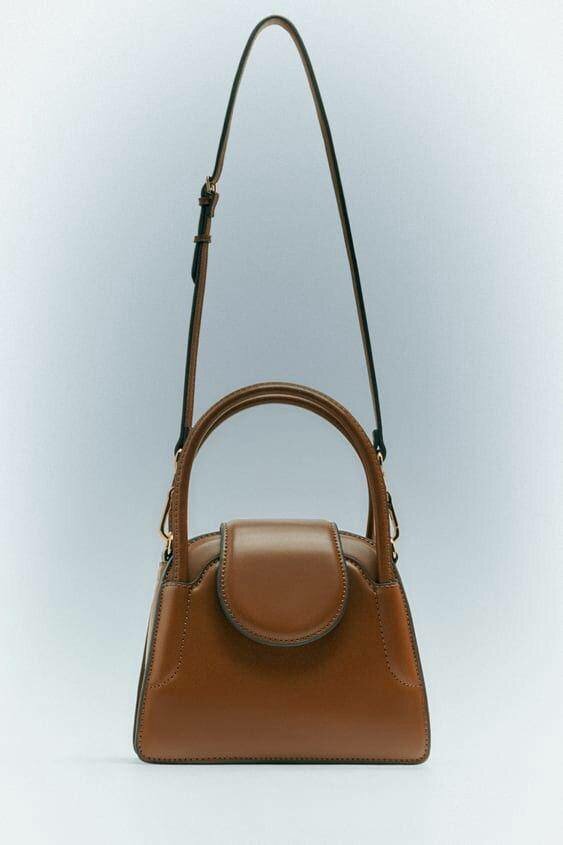 Zara Mimi brown bag