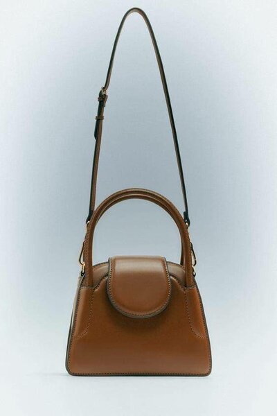 Zara Mimi brown bag