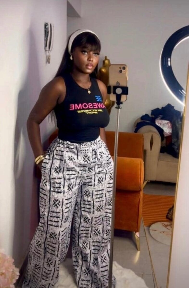 Pantalon Ankara avec top