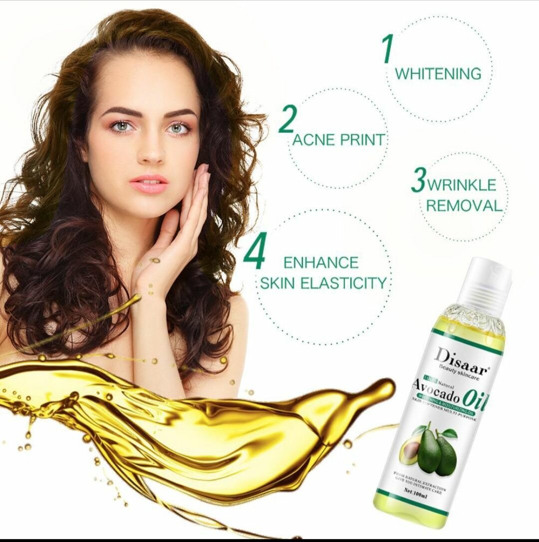 Disaar avocado body glow oil