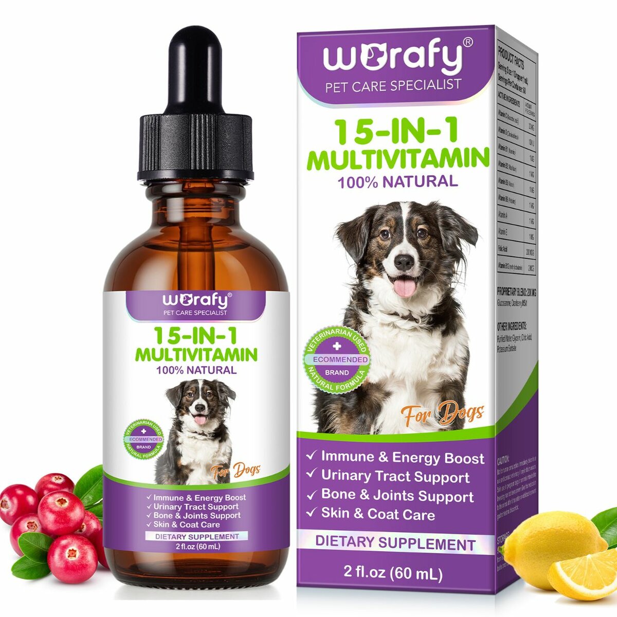 Multivitamine 15-en-1 pour Chiens