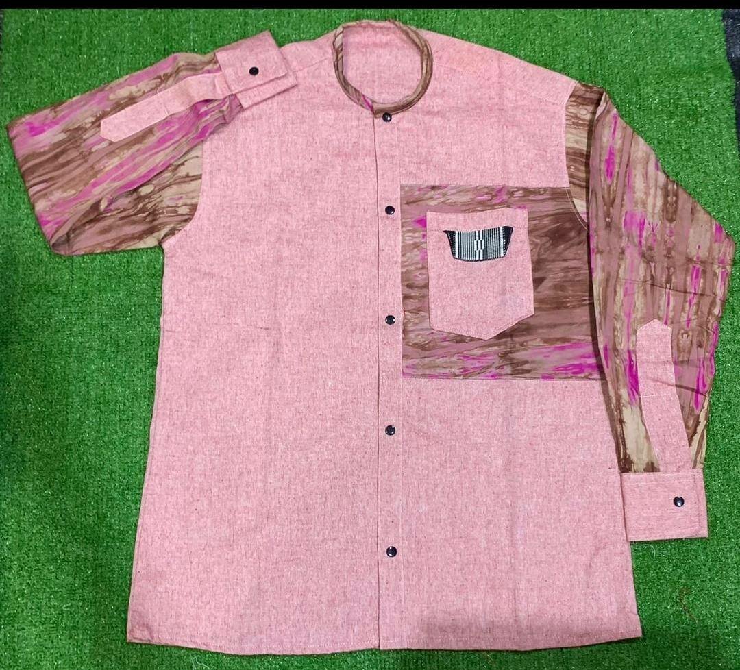 Chemises colorées en coton