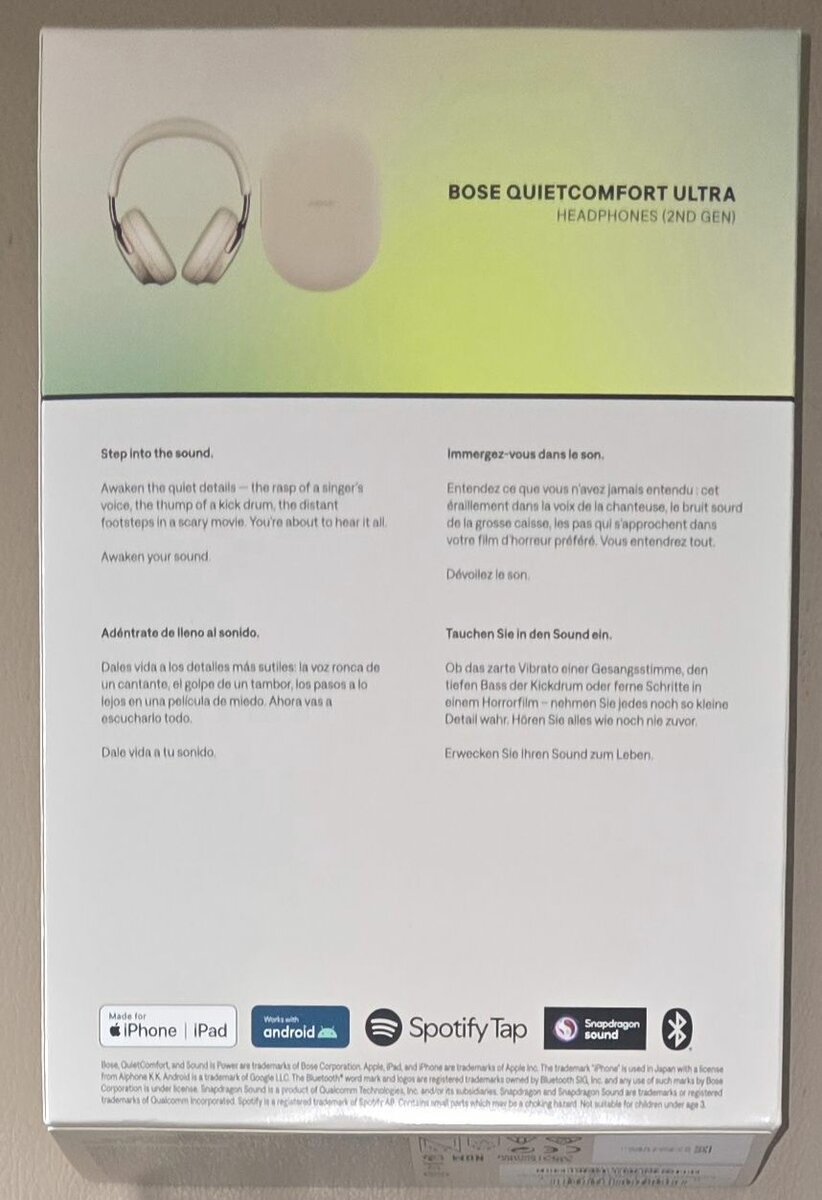 Casque Bose QuietComfort Ultra