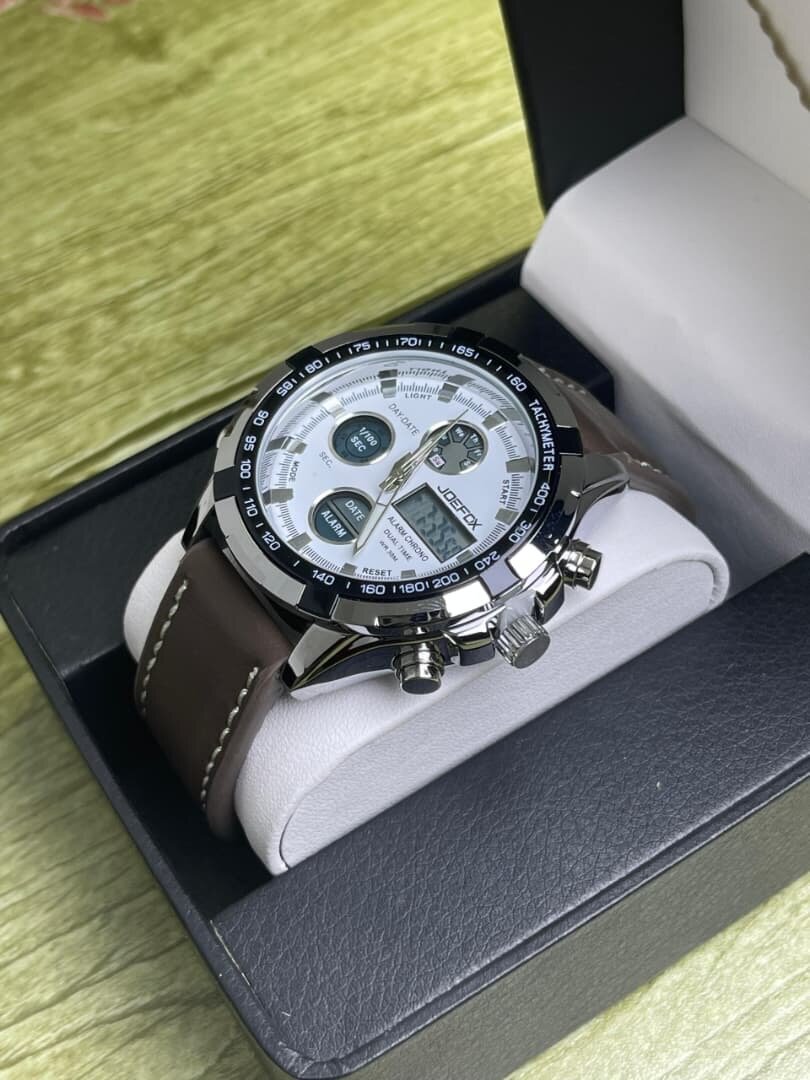 Montre Homme Luxe Cuir