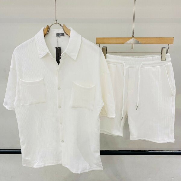 Two piece shirt, and shorts