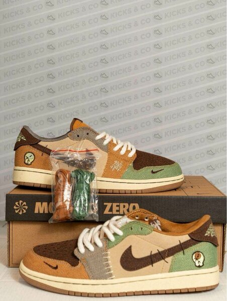 Baskets colorées en daim