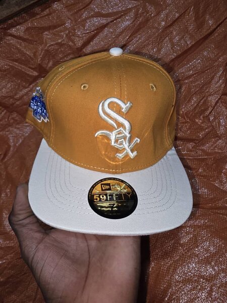 Casquette snapback logo blanc