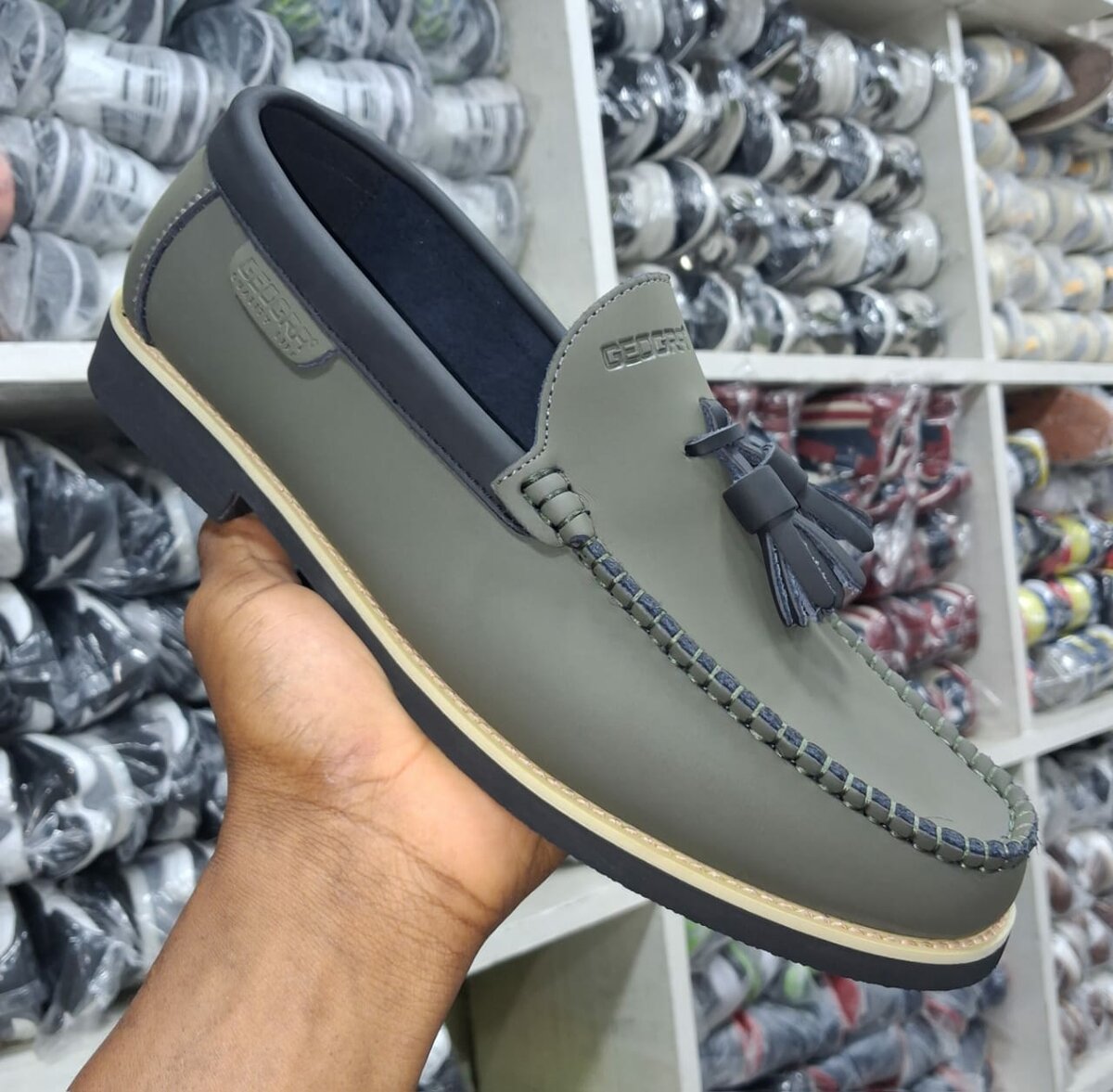 Mocassins en cuir élégants