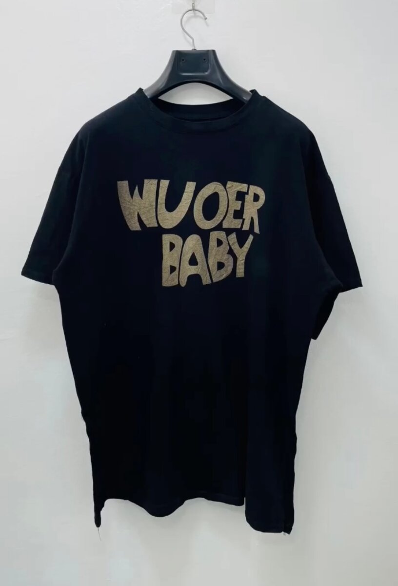 T-shirt graphique noir