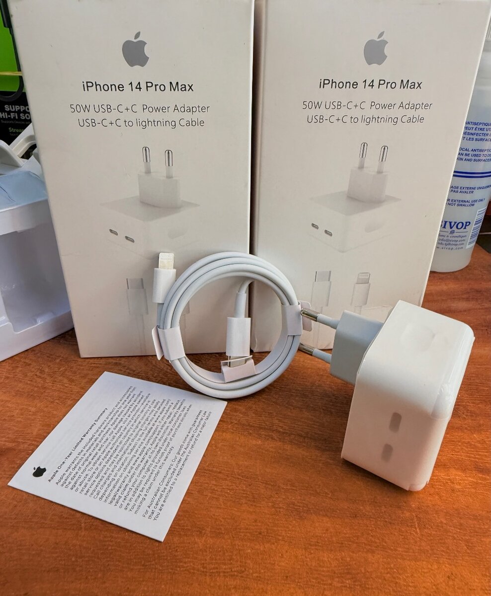 Chargeur iPhone 50W chargeur, original