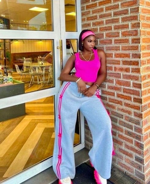 Pantalon ample confortable femme