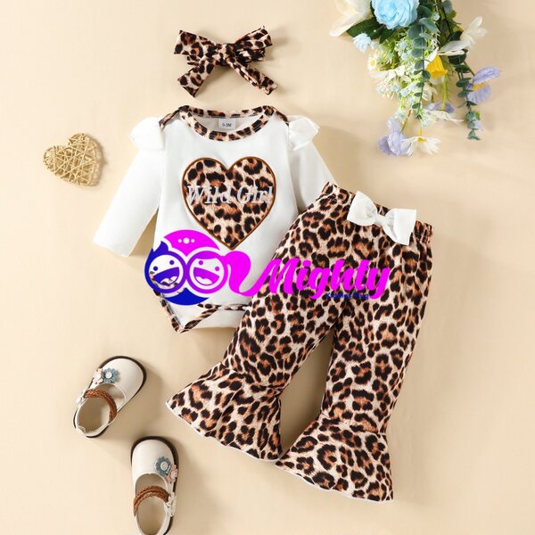 3pcs baby girls outfit