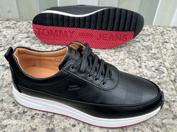 Sneakers élégants en cuir pour hommes