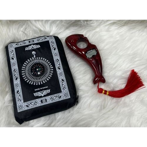 Tapis de prière plus tasbir