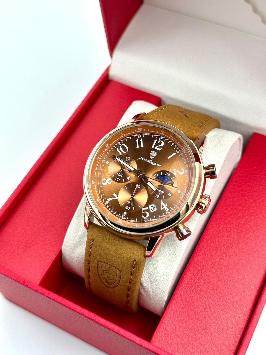 Montre chronographe élégante