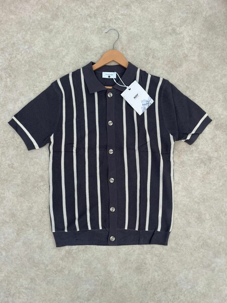 Polos rayés en maille homme