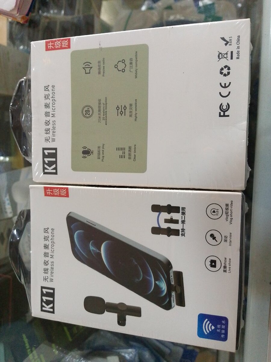 K11 WIRELESS  MICROPHONE WITH 2MIC