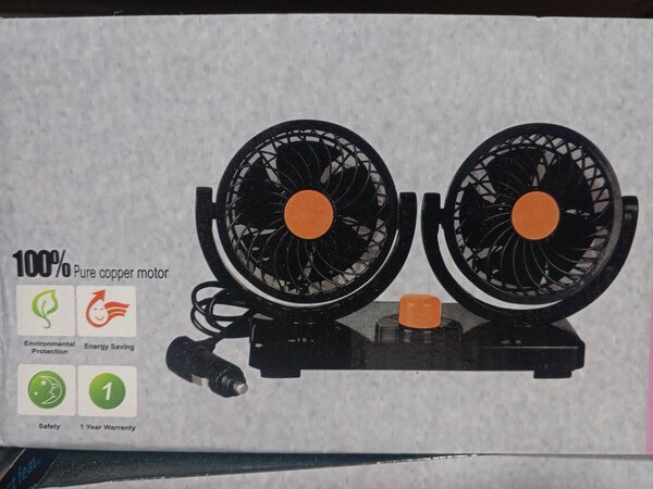 Ventilateur double pour voiture
