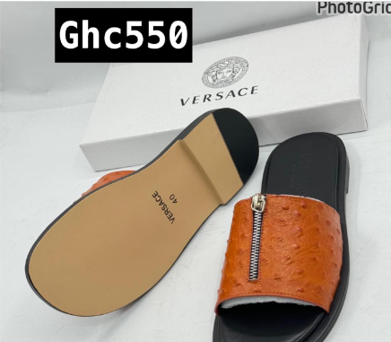 brown flip flops