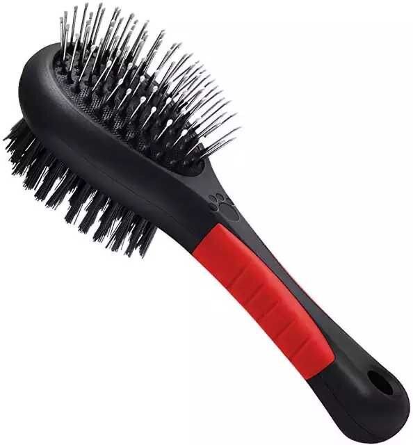 Brosse double pour animaux
