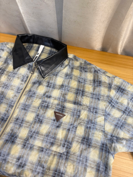 Shinning Ash Cropped Shirt