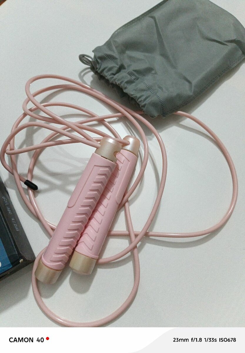 Corde à sauter fitness réglable