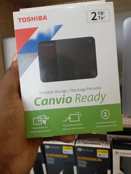 Toshiba External Hard Disk Drive 2TB