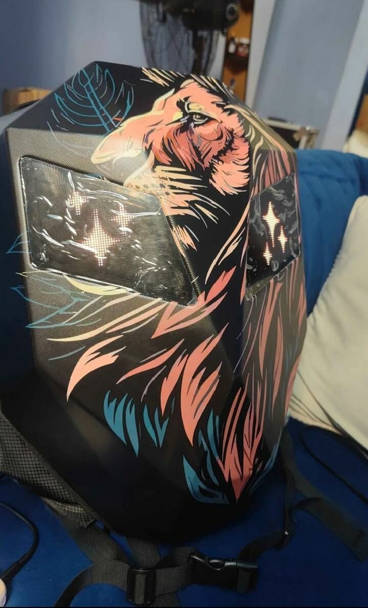 Sac à dos rigide LED graffiti