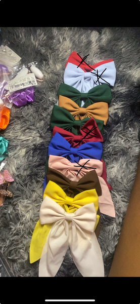 Lot de bandeaux colorés élégants