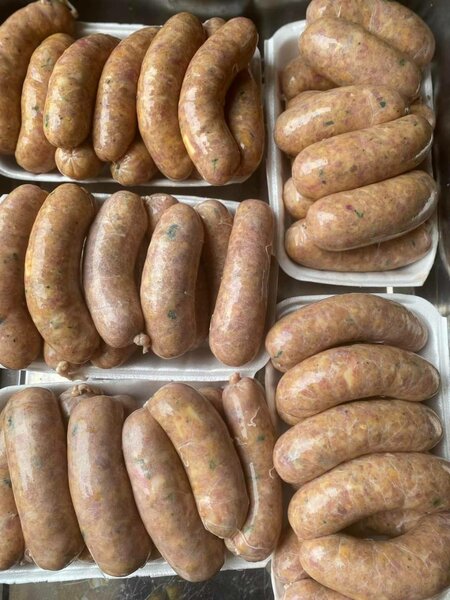 Saucisses fromagère de porc