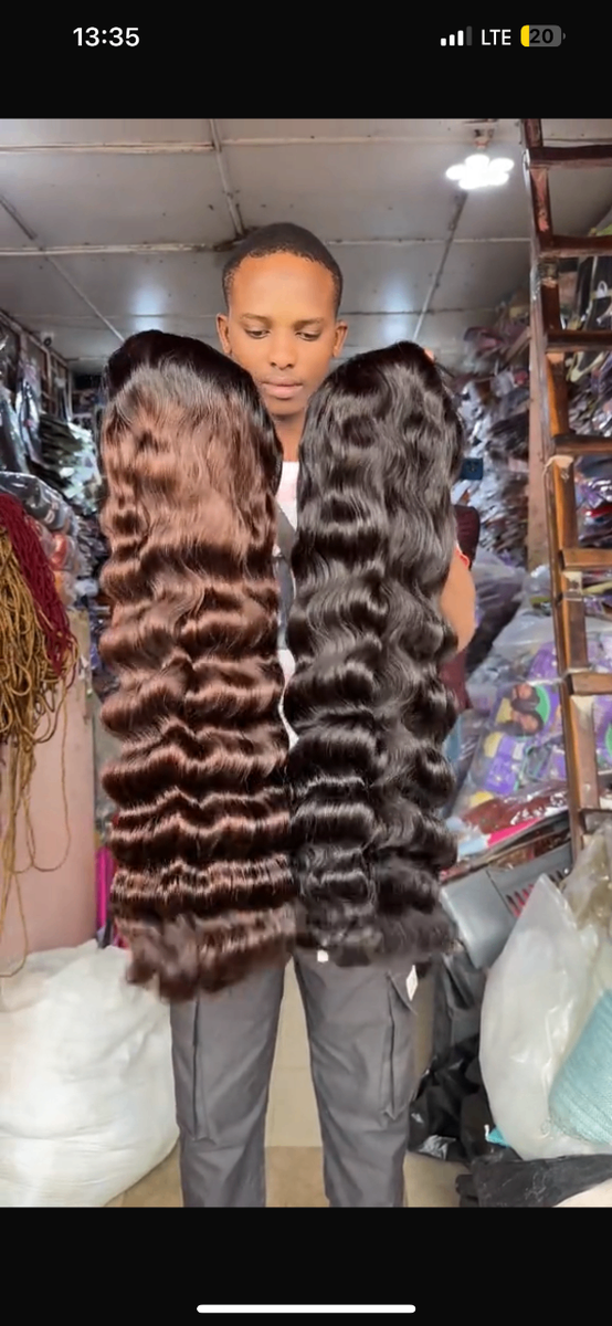 Perruque de qualité humain