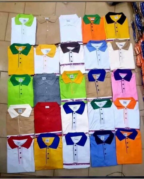 T-shirts polo colorés