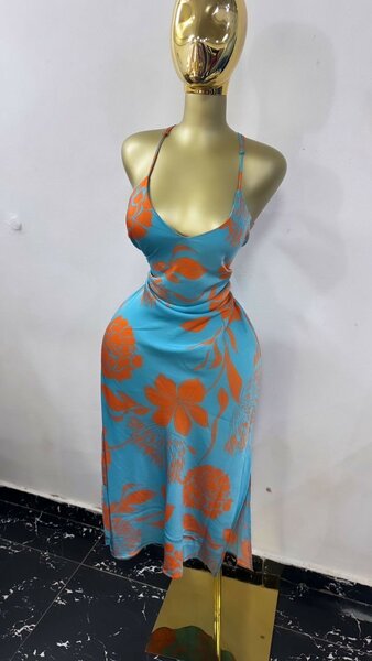 Robe d'été florale élégante