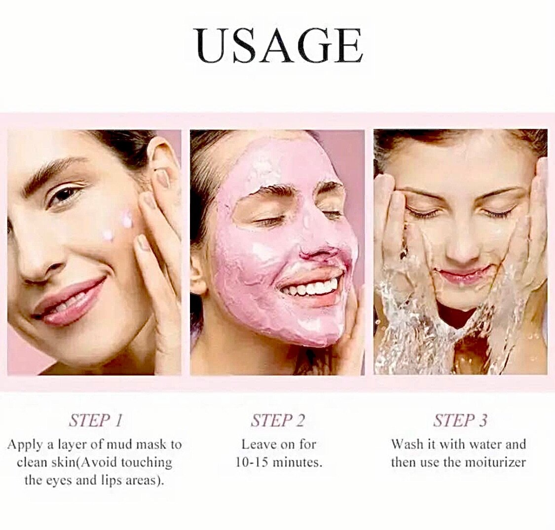 Mud Mask, 5g Each, Deep Pore Cleansing & Oil Control, Hydrat